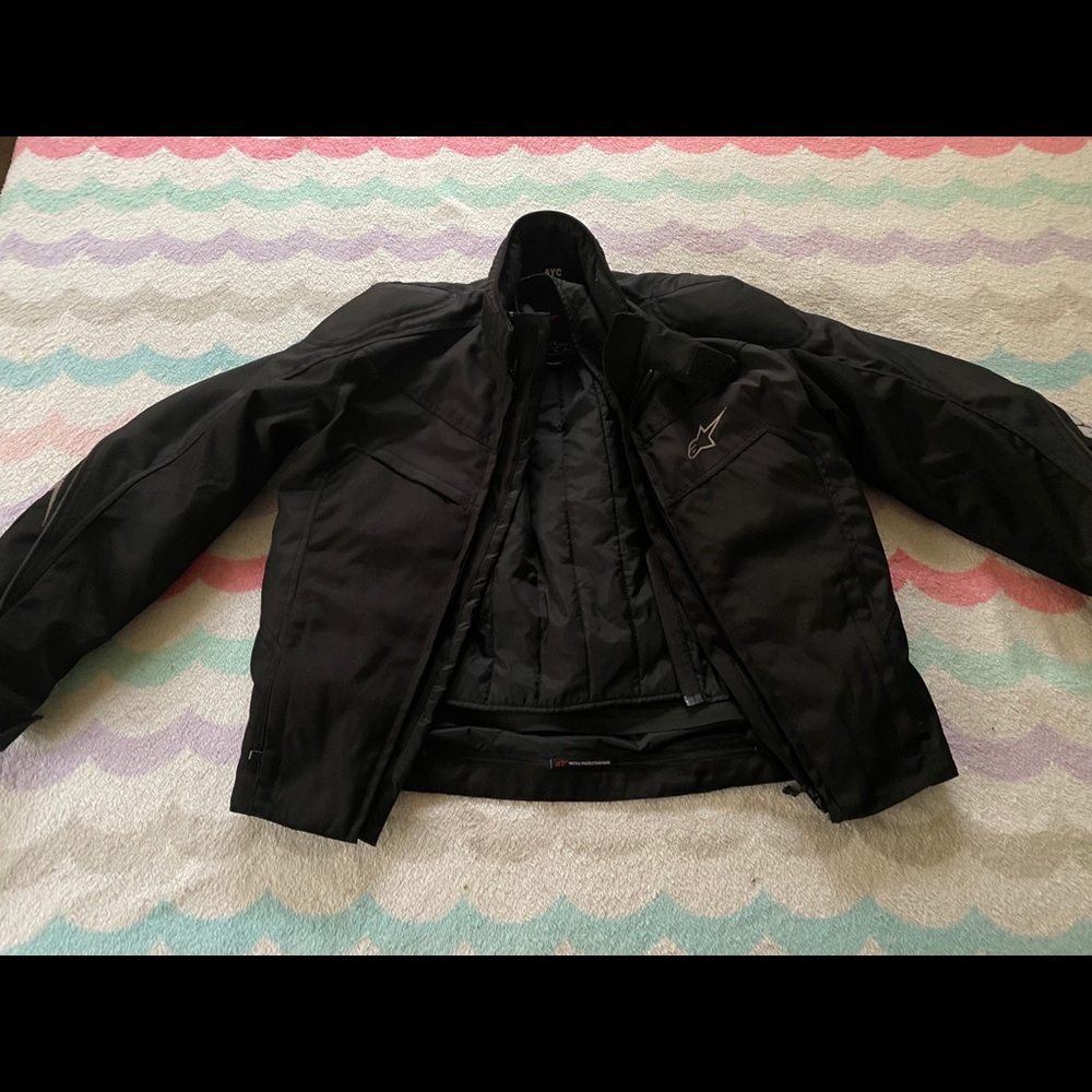 Men’s SM Alpinestars Protective Motorcycle Jacket.